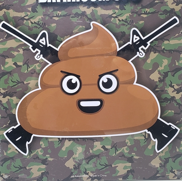 Funny MeMe "Call Of Doody" Bathroom OPS Tin Sign - Picture 6 of 12